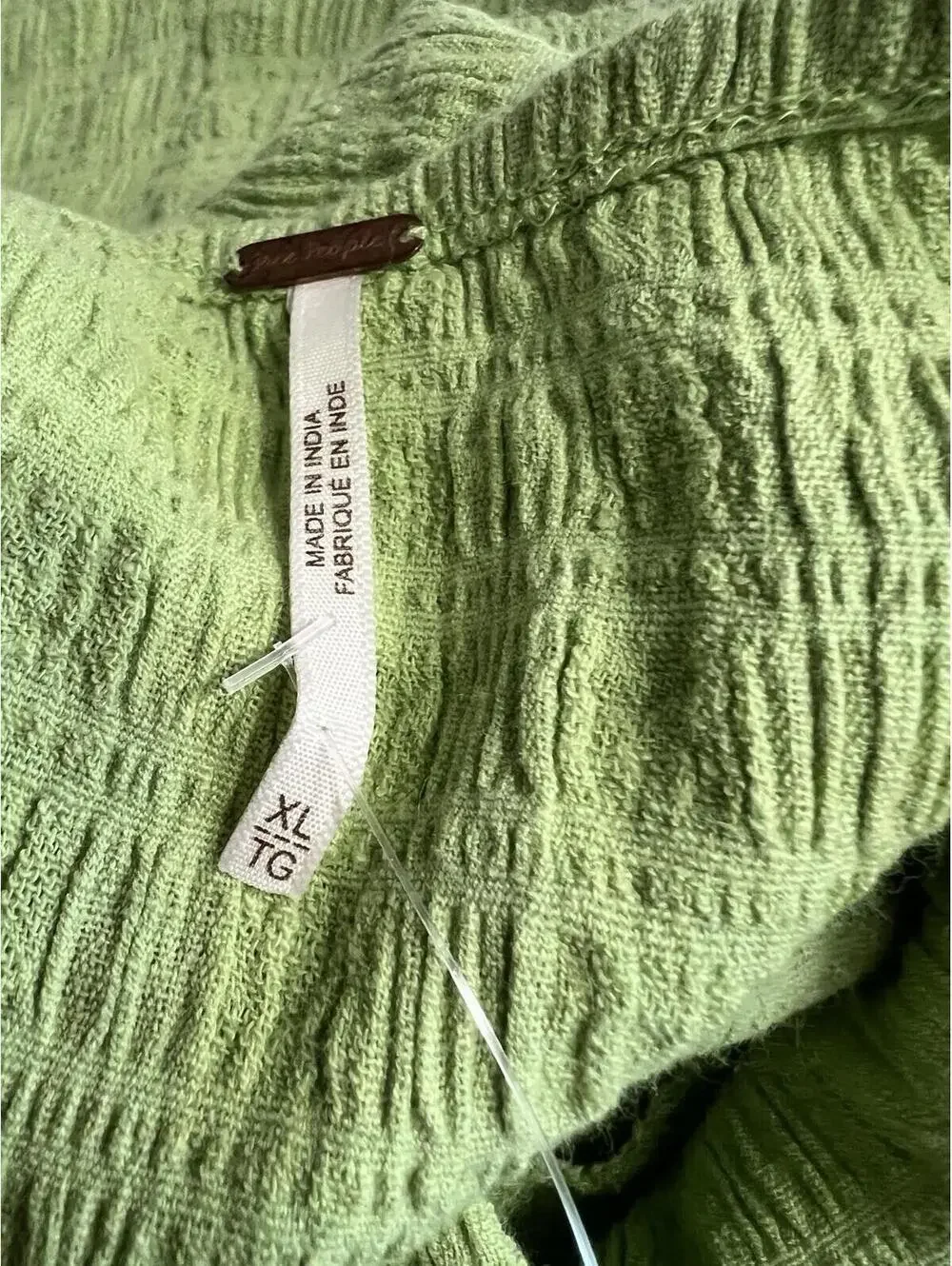 Free People Size  XL Beyond Chic Mini Dress Open Back Greeen Cute Summer Strap